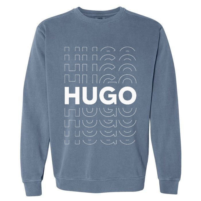 Hugo Funny Personalized Name Hugo Garment-Dyed Sweatshirt