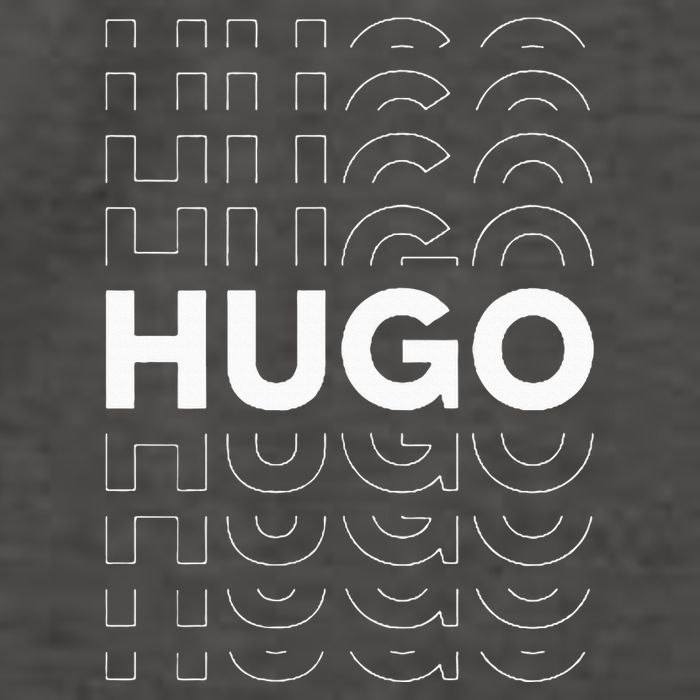 Hugo Funny Personalized Name Hugo Vector Backpack