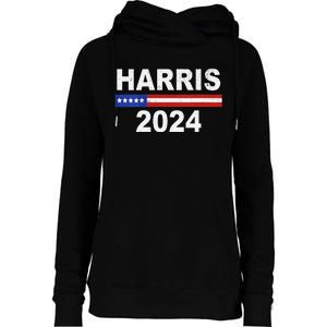 Harris For President Election Kamala Harris 2024 V Neck Womens Funnel Neck Pullover Hood