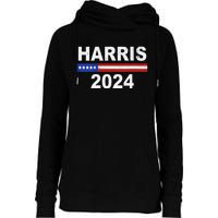 Harris For President Election Kamala Harris 2024 V Neck Womens Funnel Neck Pullover Hood