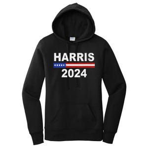 Harris For President Election Kamala Harris 2024 V Neck Women's Pullover Hoodie