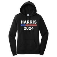 Harris For President Election Kamala Harris 2024 V Neck Women's Pullover Hoodie