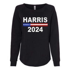 Harris For President Election Kamala Harris 2024 V Neck Womens California Wash Sweatshirt