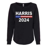 Harris For President Election Kamala Harris 2024 V Neck Womens California Wash Sweatshirt