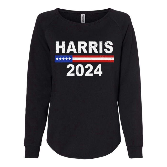 Harris For President Election Kamala Harris 2024 V Neck Womens California Wash Sweatshirt