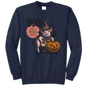 Halloween Funny Pig Lovers Farmers Tall Sweatshirt