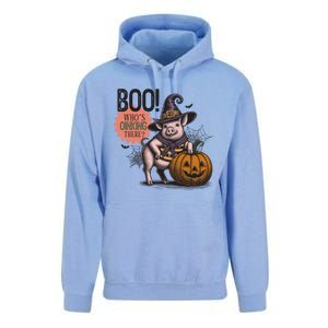 Halloween Funny Pig Lovers Farmers Unisex Surf Hoodie