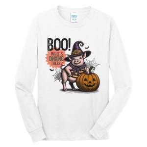 Halloween Funny Pig Lovers Farmers Tall Long Sleeve T-Shirt