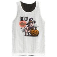 Halloween Funny Pig Lovers Farmers Mesh Reversible Basketball Jersey Tank