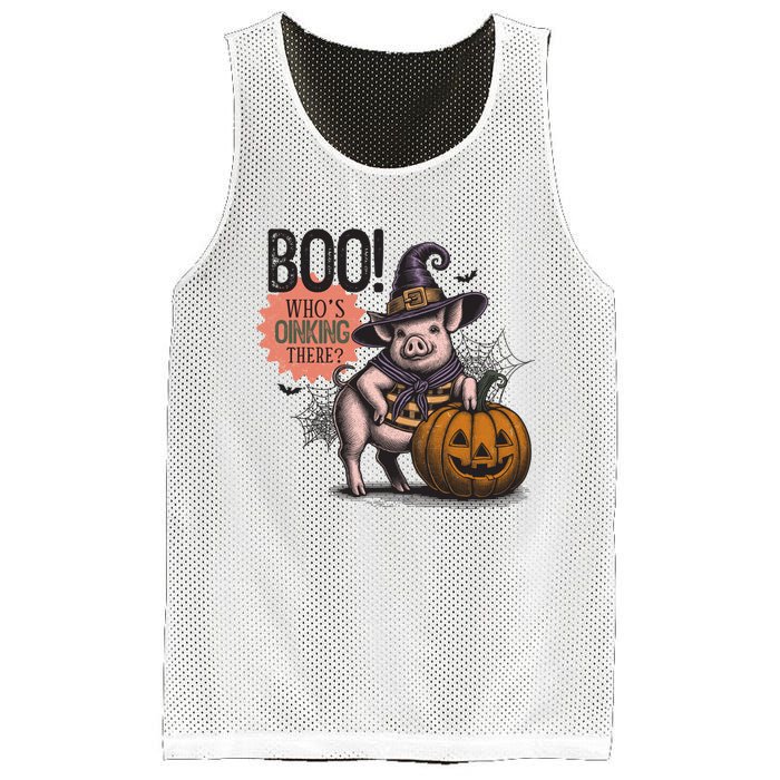 Halloween Funny Pig Lovers Farmers Mesh Reversible Basketball Jersey Tank