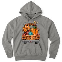 Hello Fall Pumpkin Truck Cute Hoodie