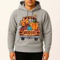 Hello Fall Pumpkin Truck Cute Hoodie