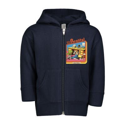 Hide From Reality Toddler Zip Fleece Hoodie