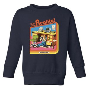 Hide From Reality Toddler Sweatshirt