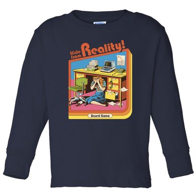 Hide From Reality Toddler Long Sleeve Shirt