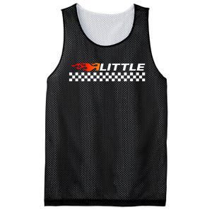 Heart Flame Race Car Big Little Sorority Reveal For Little Mesh Reversible Basketball Jersey Tank