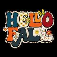 Hello Fall Retro Groovy Pumpkin Season Leopard Autumn Wool Snapback Cap