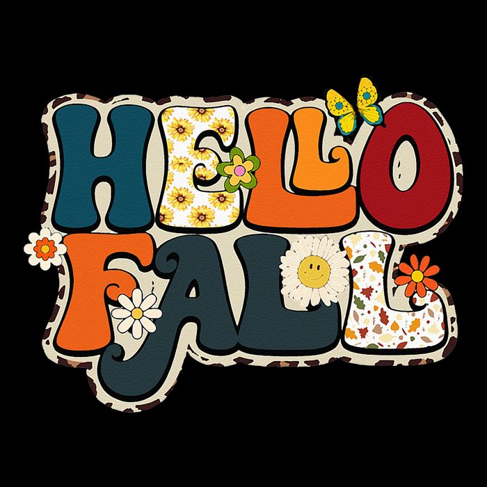 Hello Fall Retro Groovy Pumpkin Season Leopard Autumn Wool Snapback Cap