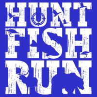 Hunt Fish Run Hunting Fishing Running Hunter Gift Toddler T-Shirt