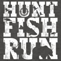 Hunt Fish Run Hunting Fishing Running Hunter Gift Vector Backpack