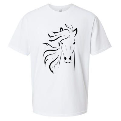 horse for riders and horse lovers Sueded Cloud Jersey T-Shirt