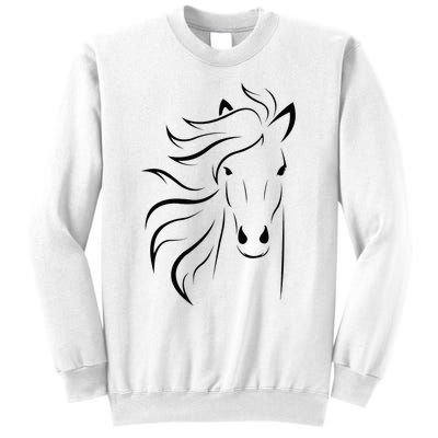 horse for riders and horse lovers Sweatshirt