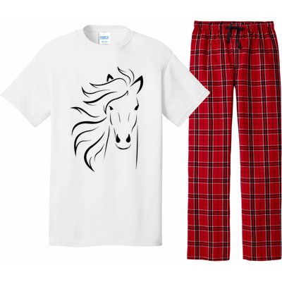 horse for riders and horse lovers Pajama Set