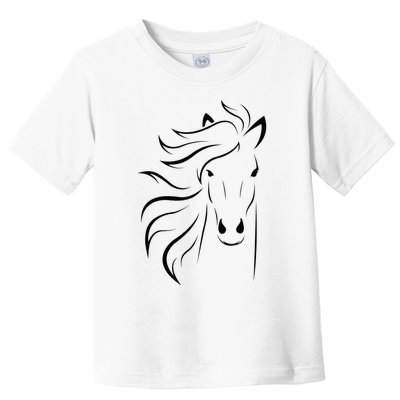 horse for riders and horse lovers Toddler T-Shirt