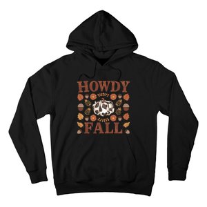 Howdy Fall Rustic Autumn Theme Hoodie