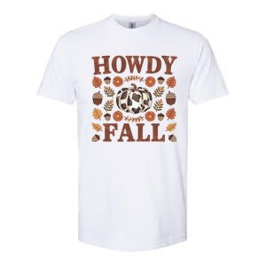 Howdy Fall Rustic Autumn Theme Softstyle CVC T-Shirt