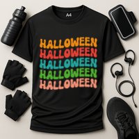 Halloween Festive Retro Gift Cooling Performance Crew T-Shirt