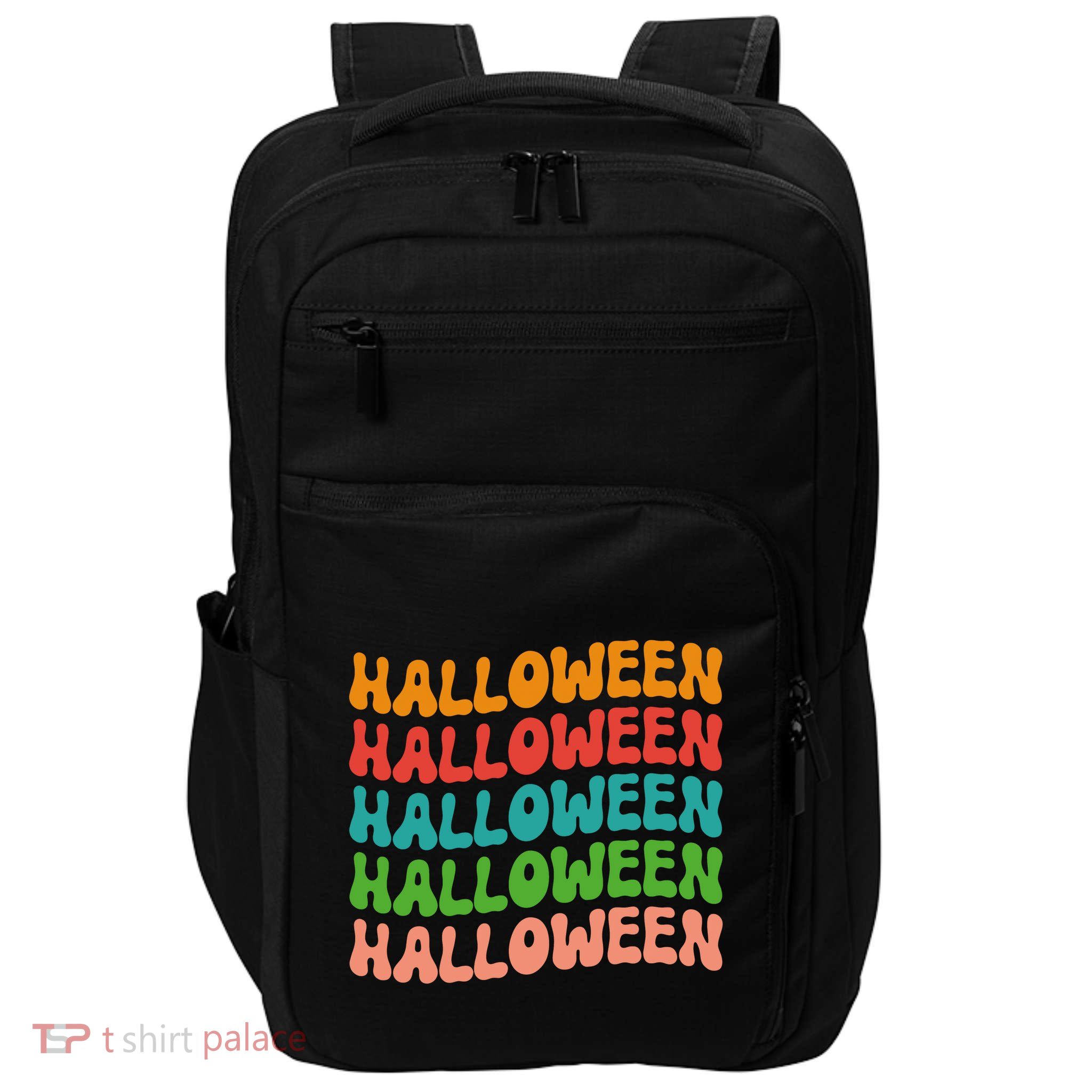 Halloween Festive Retro Gift Impact Tech Backpack