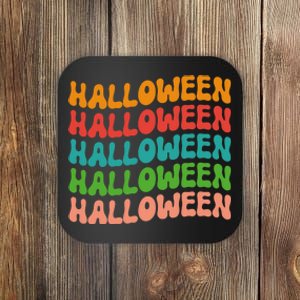 Halloween Festive Retro Gift Coaster