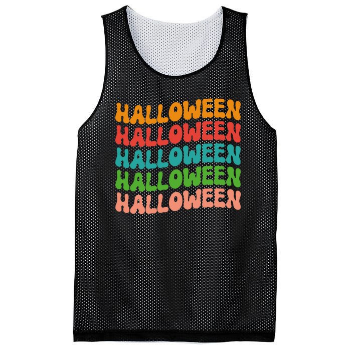 Halloween Festive Retro Gift Mesh Reversible Basketball Jersey Tank