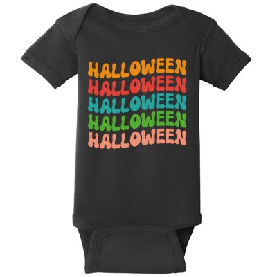 Halloween Festive Retro Gift Baby Bodysuit