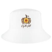 Hello Fall Sunflower Pumpkin Cool Comfort Performance Bucket Hat