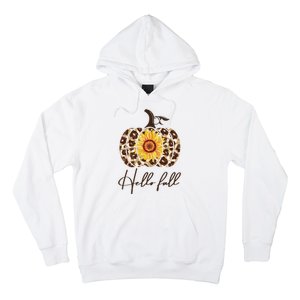 Hello Fall Sunflower Pumpkin Hoodie