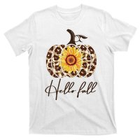 Hello Fall Sunflower Pumpkin T-Shirt