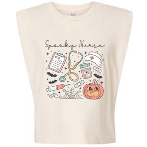 Halloween Funny Spooky Nurse Medical Kit Great Gift Garment-Dyed Women's Muscle Tee