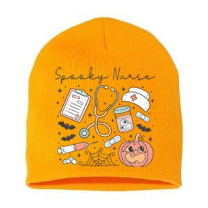 Halloween Funny Spooky Nurse Medical Kit Great Gift Short Acrylic Beanie