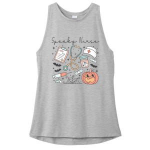 Halloween Funny Spooky Nurse Medical Kit Great Gift Ladies PosiCharge Tri-Blend Wicking Tank