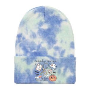 Halloween Funny Spooky Nurse Medical Kit Great Gift Tie Dye 12in Knit Beanie