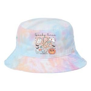 Halloween Funny Spooky Nurse Medical Kit Great Gift Tie Dye Newport Bucket Hat