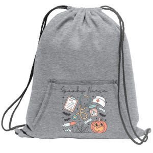 Halloween Funny Spooky Nurse Medical Kit Great Gift Sweatshirt Cinch Pack Bag