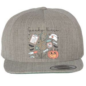 Halloween Funny Spooky Nurse Medical Kit Great Gift Wool Snapback Cap