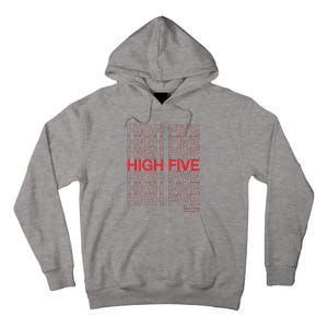 High Five Spread Joy All Over The World Tall Hoodie