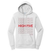 High Five Spread Joy All Over The World Women's Pullover Hoodie