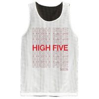 High Five Spread Joy All Over The World Mesh Reversible Basketball Jersey Tank