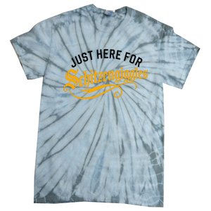 Here For Schitzengiggles Oktoberfest Group Bachelor Party Tie-Dye T-Shirt