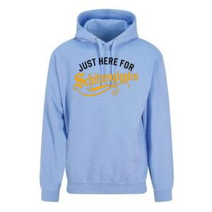 Here For Schitzengiggles Oktoberfest Group Bachelor Party Unisex Surf Hoodie